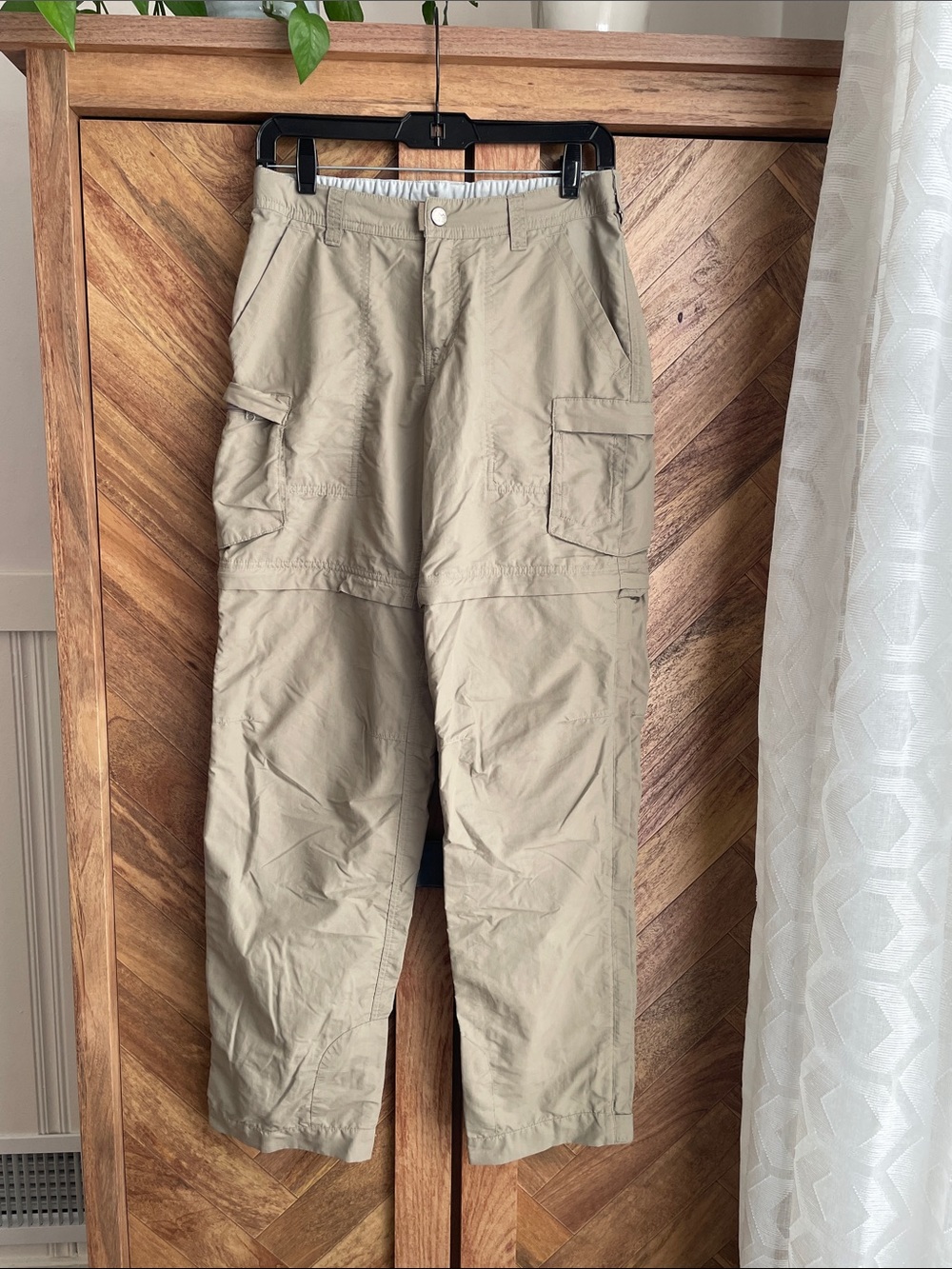 REI Women's Sahara Hiking Pants - Light Tan Utility Cargo